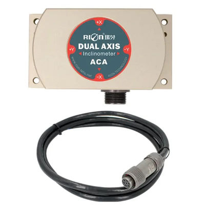 ACA826T Alto precisione MODBUS inclinometro sensore di inclinazione a doppio / singolo asse
