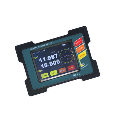 DMI810/DMI820 Inclinometro digitale ad alta precisione con precisione < 0,005° e display di visione notturna a 64 colori per la misurazione degli angoli su due assi